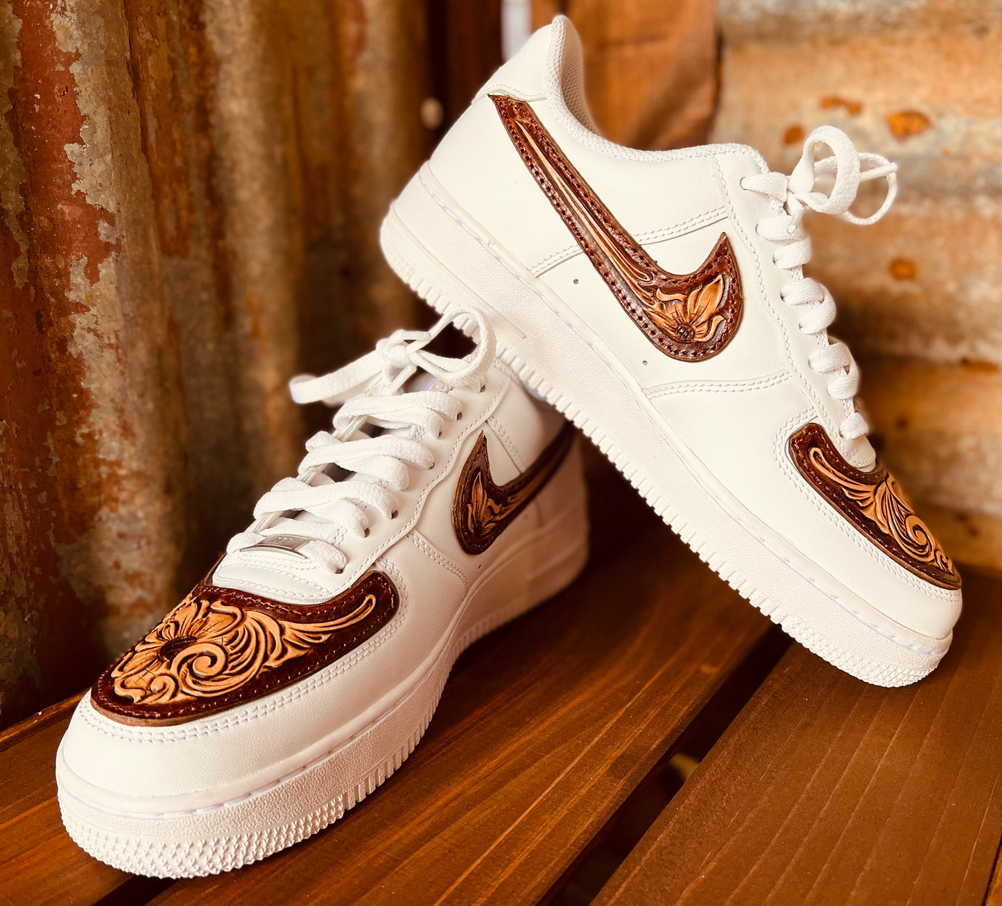 Sunflower Tooled Nike’s