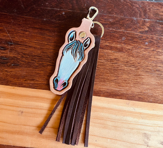 Ready Made Horse Head Key Rings