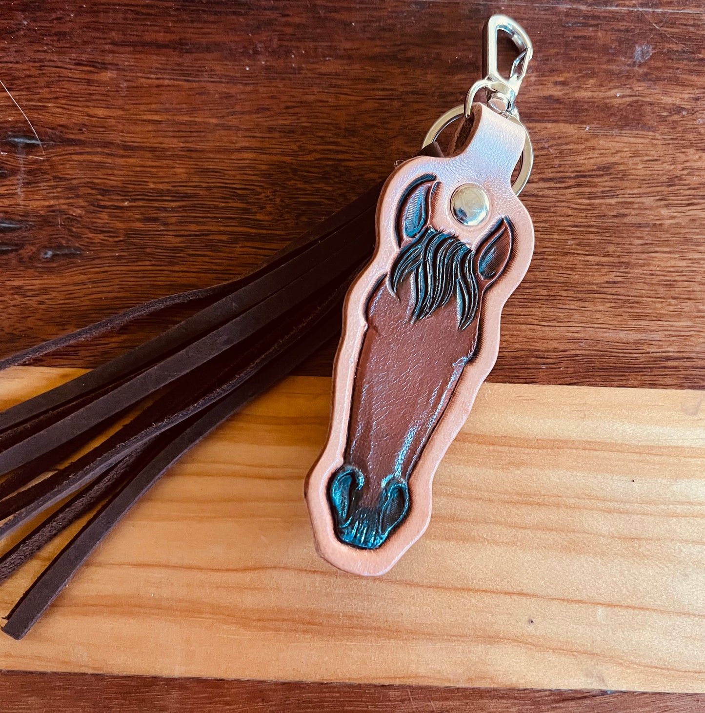 Ready Made Horse Head Key Rings