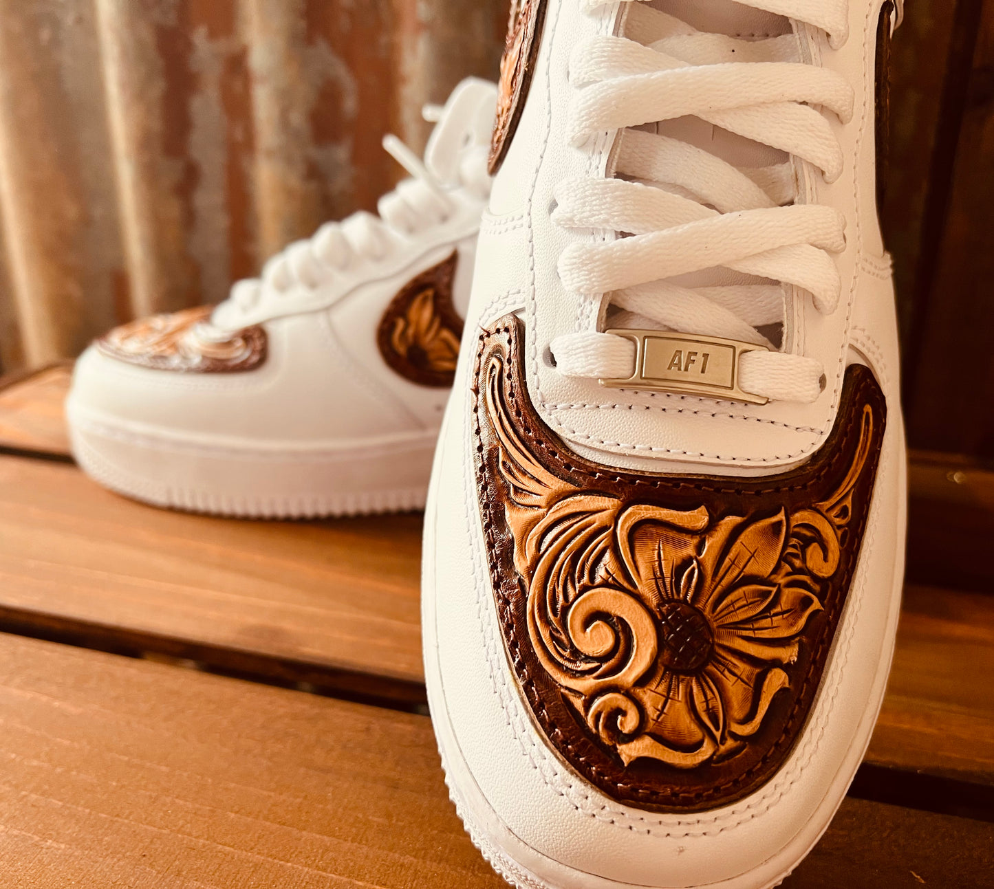Sunflower Tooled Nike’s