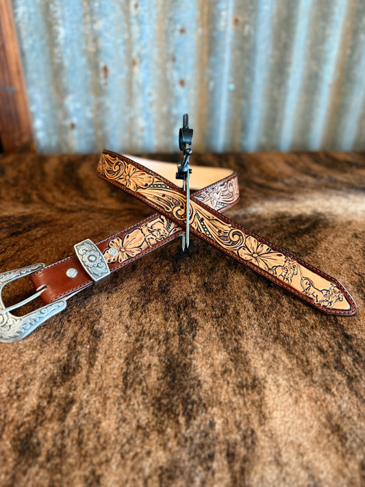 Rodeo Time Tooled Belt