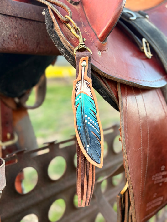 Feather Saddle Tags